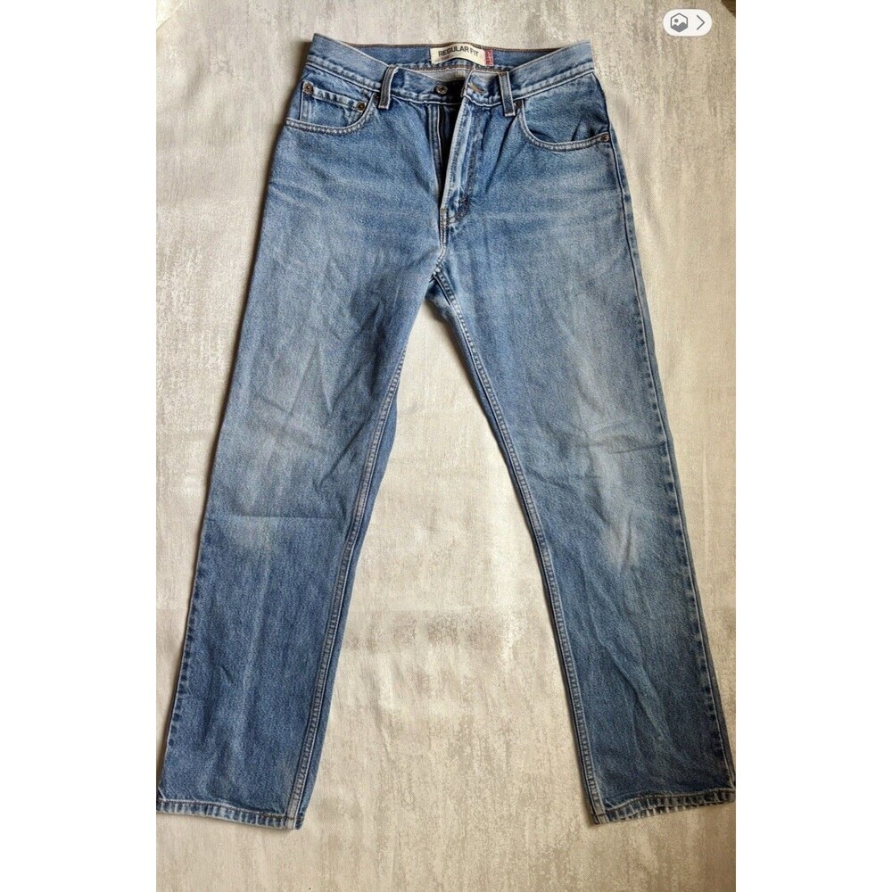 Levis 505 Regular Fit Medium Wash Jeans Sz 30x32